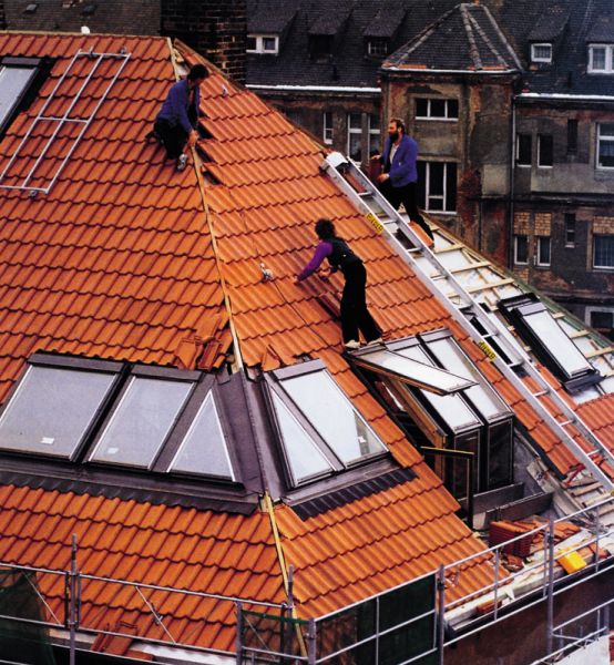 Einbau von Wohnraumfenster