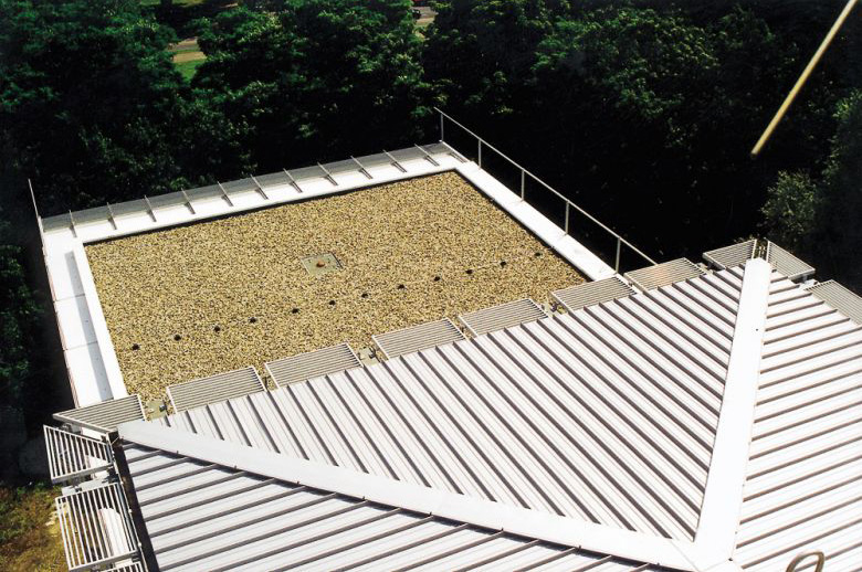 Dacheindeckungen aus Aluminium