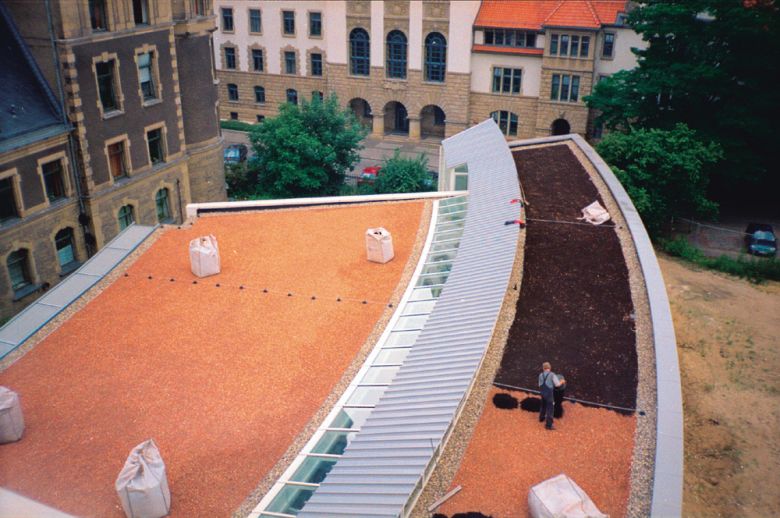 Dacheindeckungen aus Aluminium